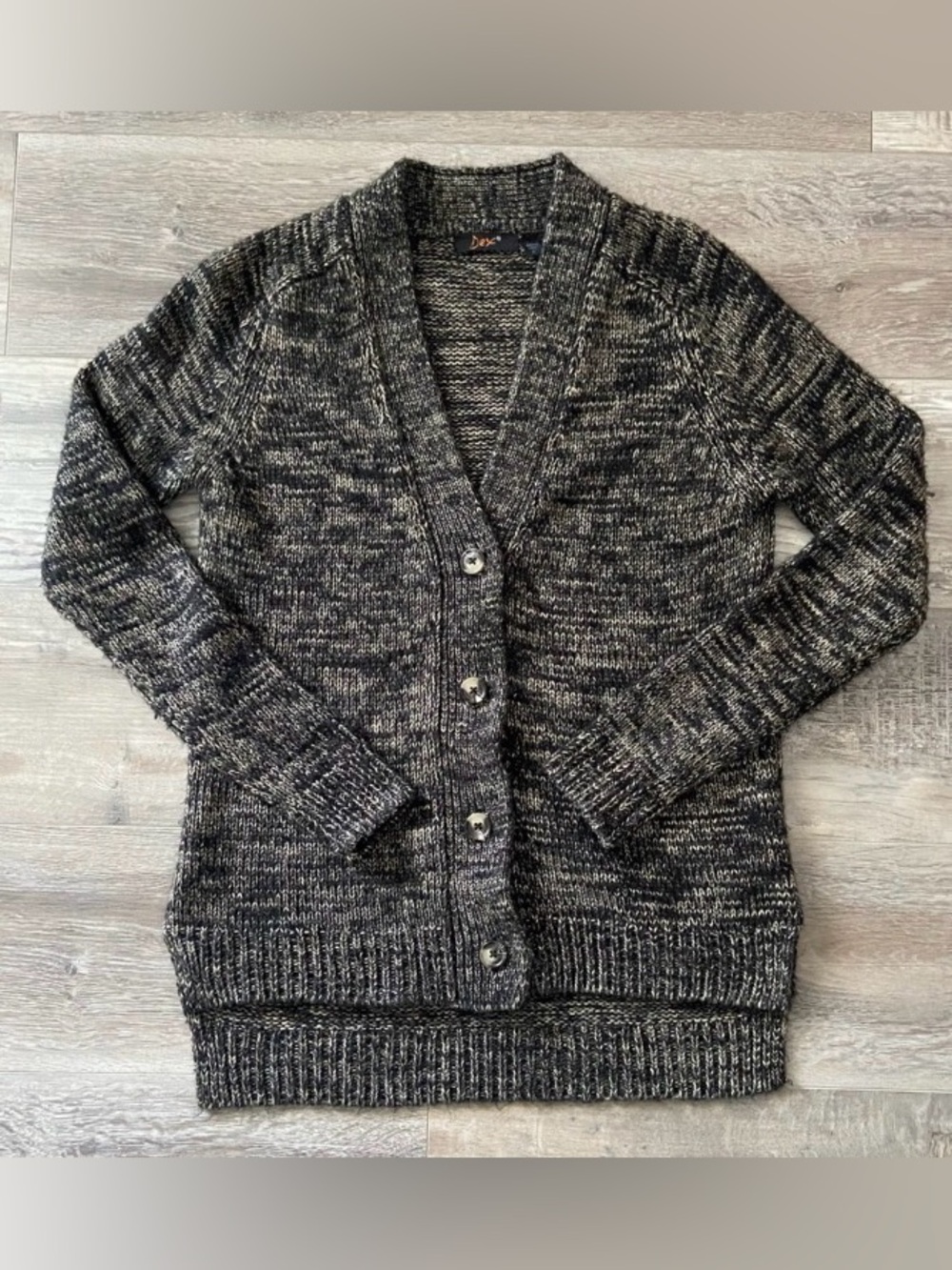Dex Marled Button Cardigan